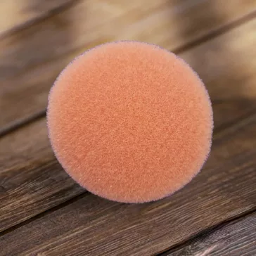 Rózsaszín Superstar ECO kerek arcfestő szivacs 6×3 cm