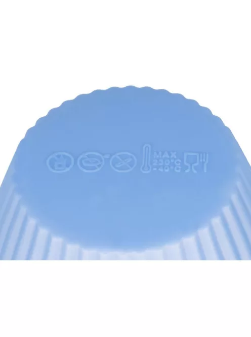 Teflon Muffin Sütő Tepsi + 12 db Szilikon Forma