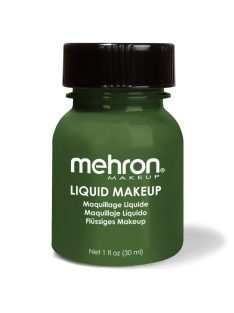Vízbázisú airbrush és testfesték – Mehron Liquid Makeup green