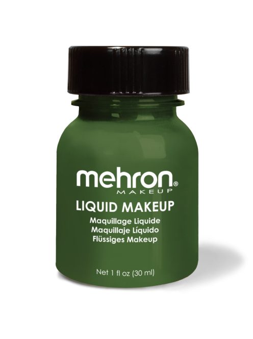 Vízbázisú airbrush és testfesték – Mehron Liquid Makeup green