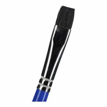 Superstar Ox Hair Flat 12 – lapos marhaszőr arcfestő ecset