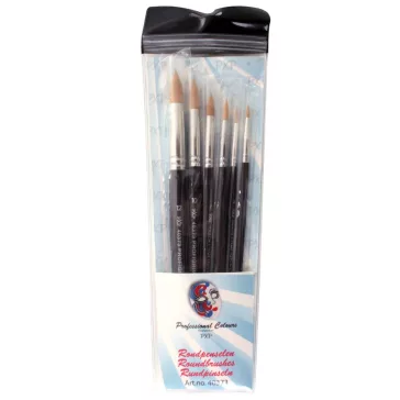 PXP Professional Colors Profigrime 40373 hegyes kerek arcfestő ecset szett 6 db