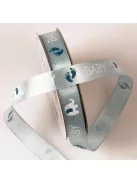 BABY mintás szatén szalagok - 12 mm több színben