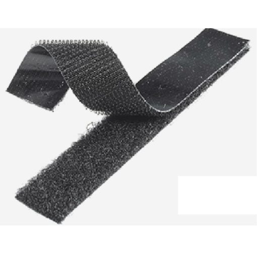 Tépőzár varrható 20 mm - sötét szürke /komplett/