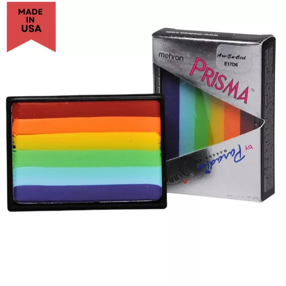 MEHRON PARADISE PRISMA csíkos arcfesték - Arc-En-Ciel 50g