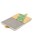 10 darabos öntapadós neodímium hasáb mágnes készlet 3M ragasztóval 15x10x1mm méretben