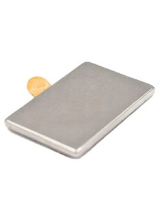 10 darabos öntapadós neodímium hasáb mágnes készlet 3M ragasztóval 15x10x1mm méretben