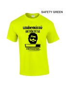 Póló fehér felirattal: 'Legénybúcsú betöltése folyamatban...', vicces legénybúcsú ruházat