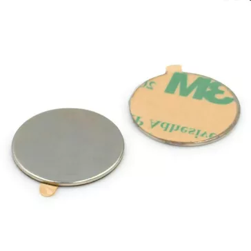 HÖGLER öntapadós neodímium korongmágnes 20×1 mm 10 darabos csomag