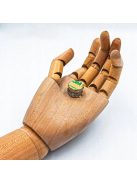 10 darabos 20 mm átmérőjű, 1 mm vastag öntapadós neodímium mágnes szett 3M ragasztóval