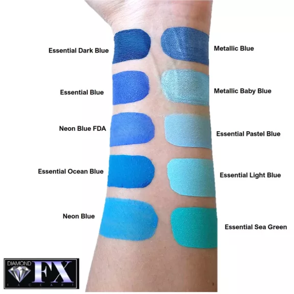 Diamond FX arcfesték - Pasztell kék/Essential Pastel Blue 30g/