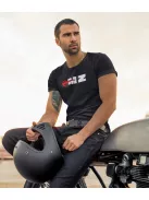 MZ logo póló, Motorradwerke Zschopau póló, retró motoros ajándék, veterán motor póló, NDK motoros ruházat, MK Kreatív