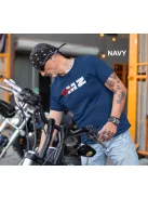MZ logo póló, Motorradwerke Zschopau póló, retró motoros ajándék, veterán motor póló, NDK motoros ruházat, MK Kreatív