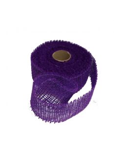 Juta szalag 5cm széles - több színben