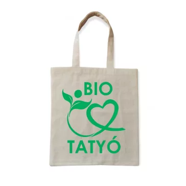 Vászon bevásárló szatyor, Bio Tatyó