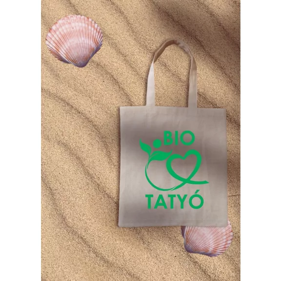 Vászon bevásárló szatyor, Bio Tatyó