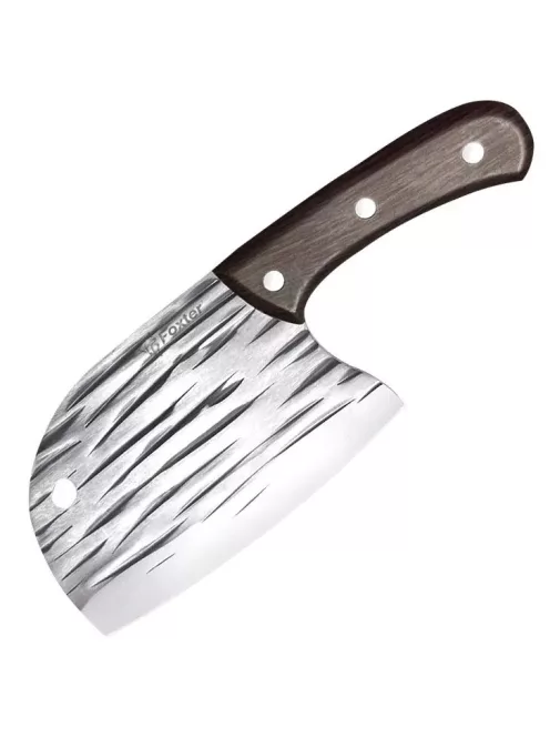 Foxter 25 cm-es japán stílusú aprító és séfkés ergonomikus fa markolattal.