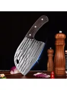 Foxter 25 cm-es japán stílusú aprító és séfkés ergonomikus fa markolattal.
