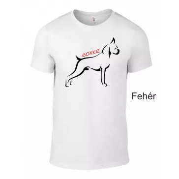 Póló - Boxer kutyás