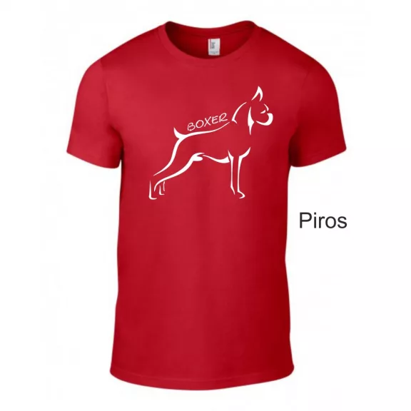 Póló - Boxer kutyás