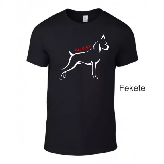 Póló - Boxer kutyás