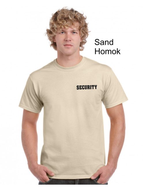 Póló - Biztonsági őr, Security, Rendező