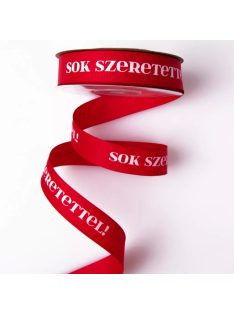 Sok szeretettel Ripsz szalag - 20 mm több színben