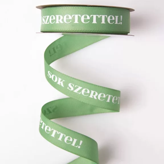Sok szeretettel Ripsz szalag - 20 mm több színben