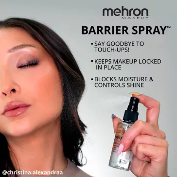 Mehron Barrier Spray - festék, smink rögzítő utántöltő 266ml