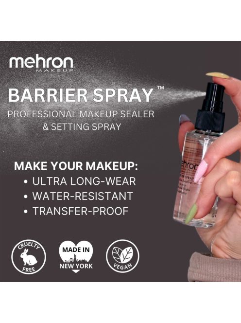 Mehron Barrier Spray - festék, smink rögzítő utántöltő 266ml
