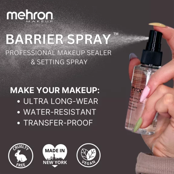 Mehron Barrier Spray - festék, smink rögzítő utántöltő 266ml