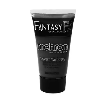 Mehron Fantasy FX Black (30ml) – Fekete krémfesték, vízbázisú kontúrozó és arcfesték