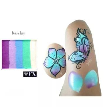 Diamond FX csíkos arcfesték - Delicate Fairy 50g
