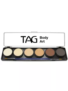 TAG SKIN COLOUR PALETTA + 2 ecset 6x10gr
