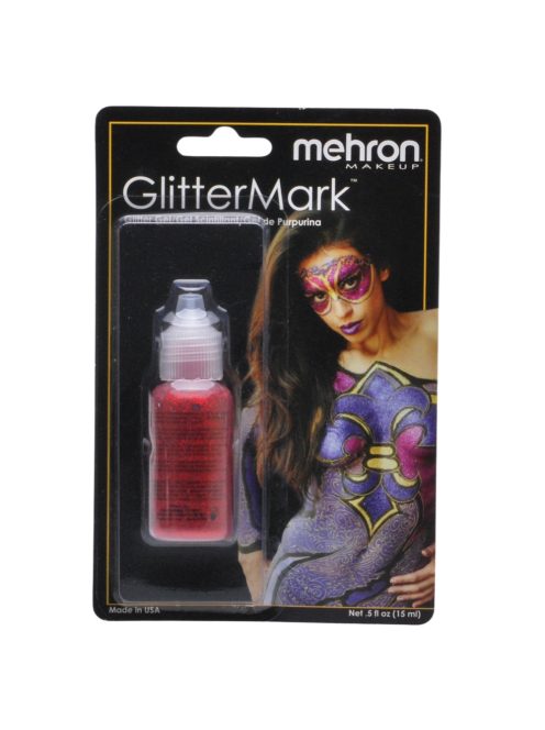 Glitter Mark Piros csillámzselé