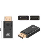 DisplayPort – HDMI 4K Ultra HD Átalakító