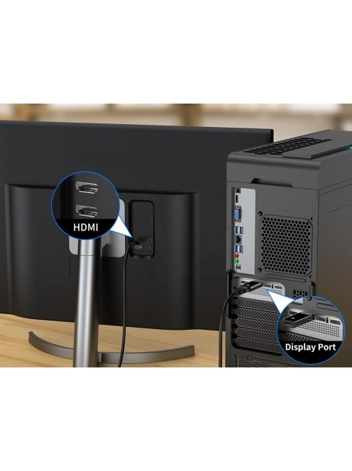 DisplayPort – HDMI 4K Ultra HD Átalakító