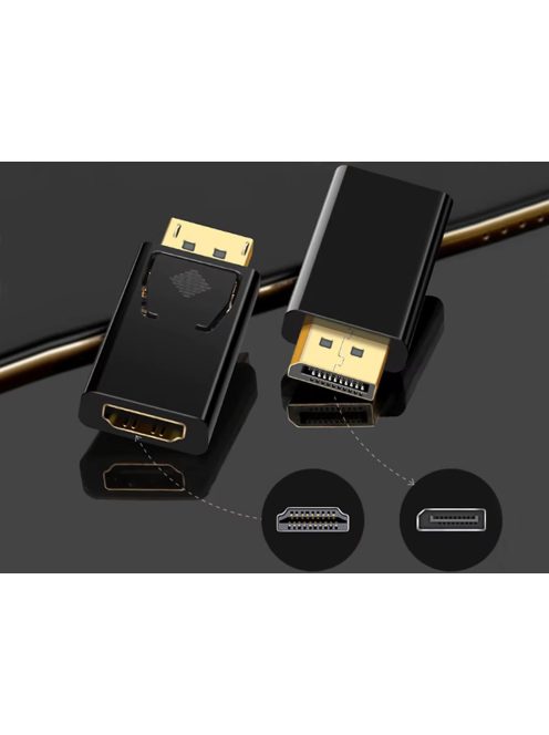 DisplayPort – HDMI 4K Ultra HD Átalakító