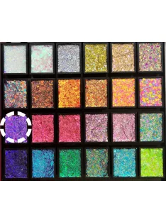   Fusion Glitter csillámkrém  utántöltő  Mystical Purple UV