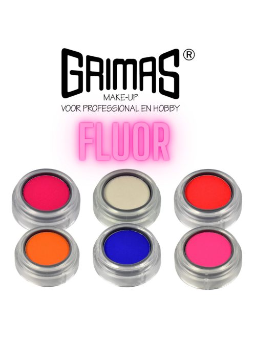 Grimas  UV Fuor White arcfesték 2,5 ml 010