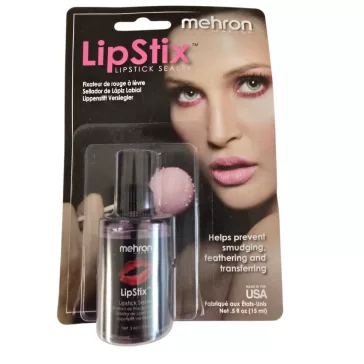Mehron Lipstix Fix™ Lipstick Sealer – Rúzsfixáló a tartós, elkenődésmentes ajakszínért