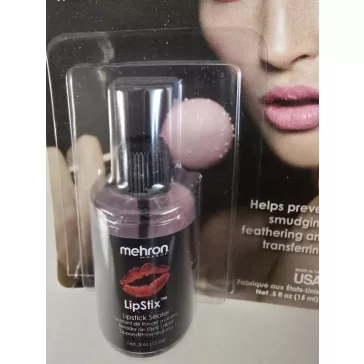 Mehron Lipstix Fix™ Lipstick Sealer – Rúzsfixáló a tartós, elkenődésmentes ajakszínért
