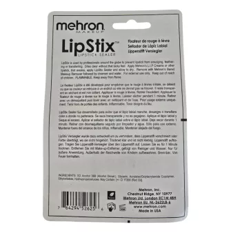 Mehron Lipstix Fix™ Lipstick Sealer – Rúzsfixáló a tartós, elkenődésmentes ajakszínért
