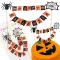 Halloween parti süti, torta girland dekoráció