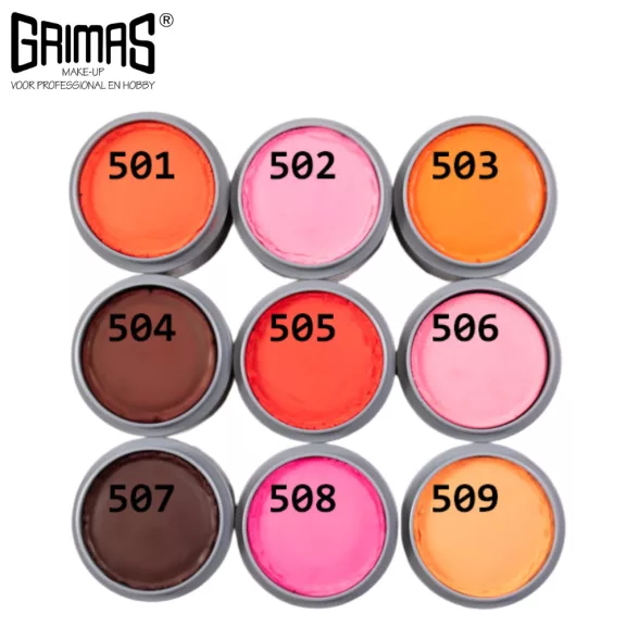Grimas Light Orange Pure arcfesték 2,5 ml 509