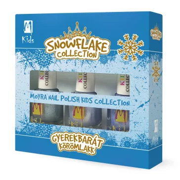 Gyerek körömlakk szett - Snowflake Collection 3x7ml