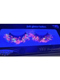   PXP Candy Luminous Chunky csillámos szempillák Calypso stílusú pink sárga 41424