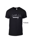 Póló - Simson S51 EKG - Egyedi retro megjelenés a legendás motor szerelmeseinek