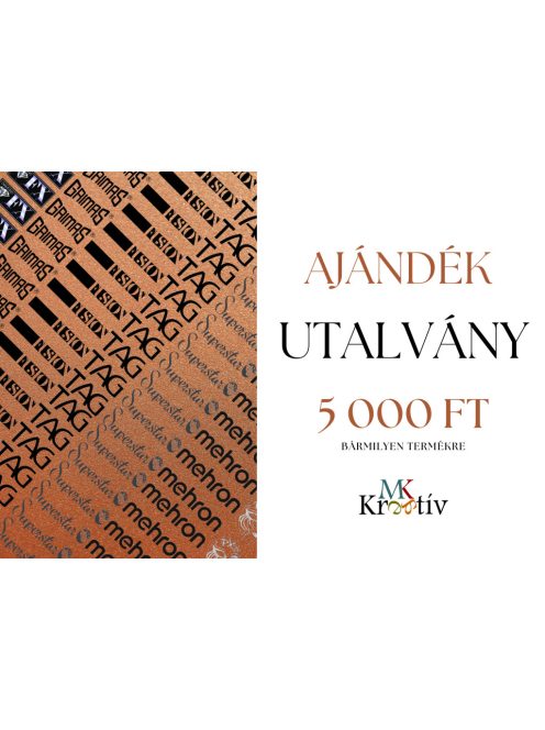 Ajándékutalvány 5 000 Ft.