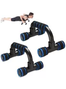 ergonomikus fekvőtámasz fogantyú szett csúszásmentes szivaccsal és 200 kg teherbírással